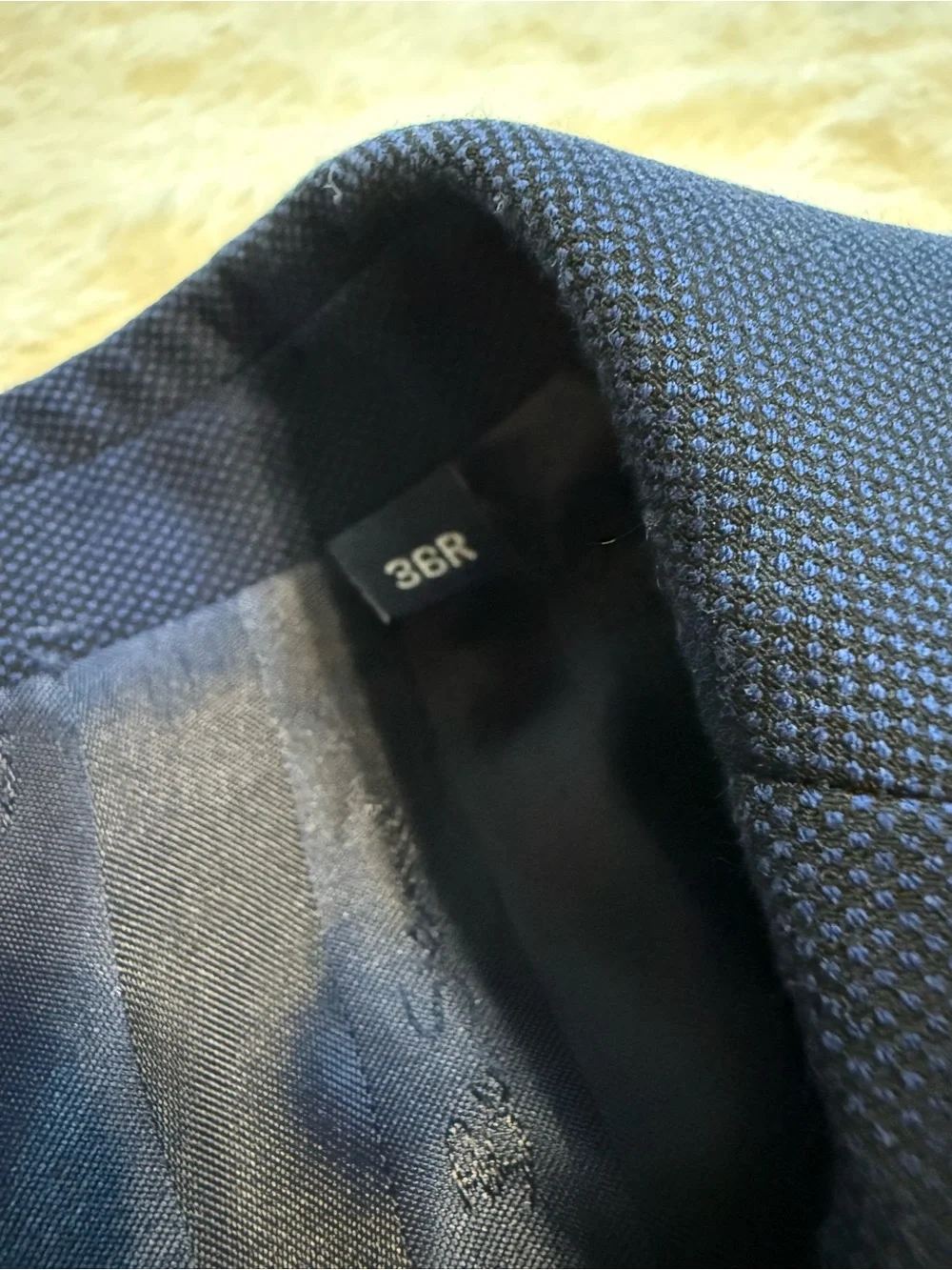 Ben Sherman Men's Navy Blue Blazer Sport Coat Jacket - Size 36R